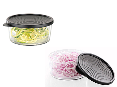 Vegetable Spiral Slicer spiralizer with container